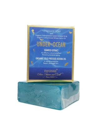Under The Ocean Natural Bathing Handmade Soap | Seaweed Extract & Cold Pressed Jojoba Oil | All Skin Type 150Gm - pzsku/Z26E701A595D05AD49CA1Z/45/_/1733730353/64fee26f-809e-484e-8678-6e6ae8bbe451