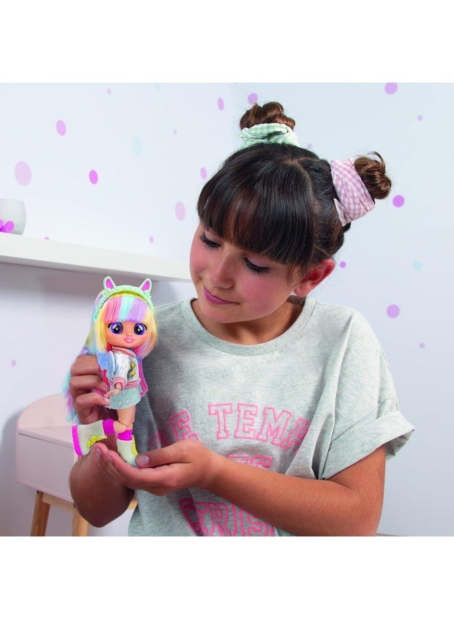 General BFF By Cry Babies crying Doll fashion Cute Movable Joint Dress Up Play House Doll 20 cm  - Image 4