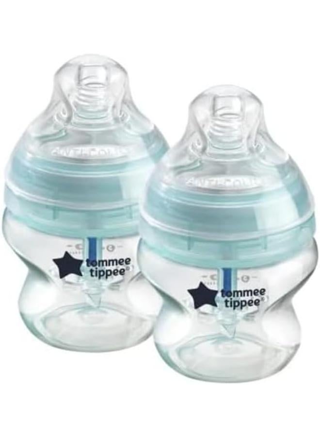Tommee Tippee Advanced Anti-colic Baby Bottles Pack Of 2, 150ml - Image 1