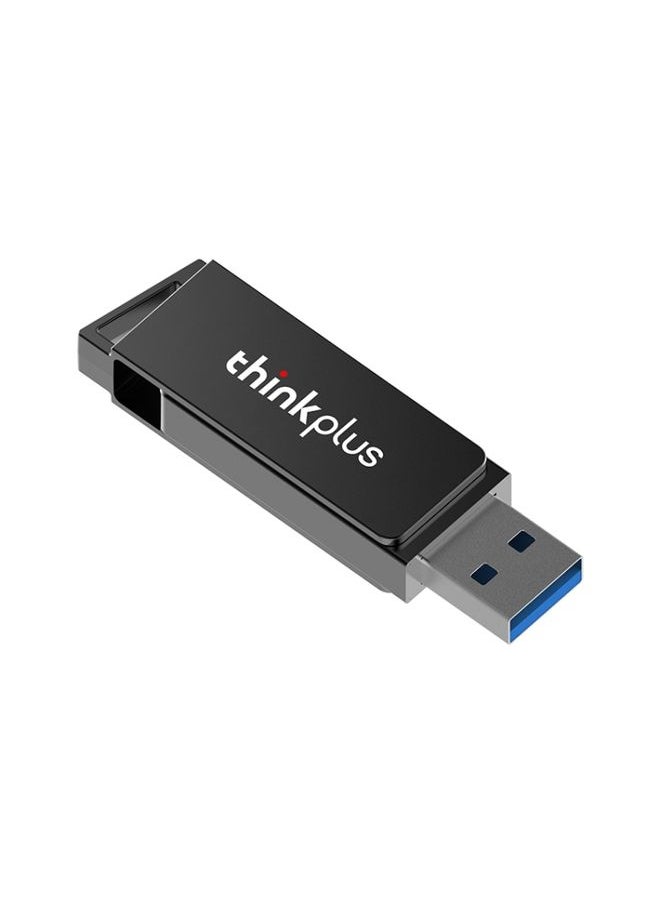BURAQ Lenovo Thinkplus USB 3.0 Rotating Flash Drive, Memory:32GB(Black)  - Image 2