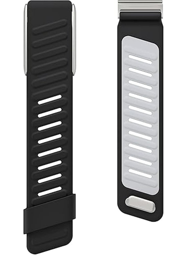 سوار سيليكون متوافق مع Whoop 5.0 Band، حزام رياضي مريح ومتين وقابل للتعديل من السيليكون للرجال والنساء، مع موصل على شكل حرف U - Image 2