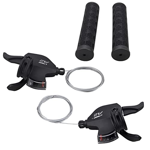 WEEROCK Bike Shifter Lever 21 Speeds 3x7 Thumb Gear Shift Lever for Mountain Bicycle - Image 1