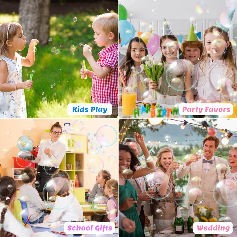 DERAYEE 36PCS Paw Print Bubble Wands for Kids Bulk, Cat Mini Bubble Party Favors Toys Cute Puppy Dog Party Decorations for Boys Girls Birthday Gifts Classroom Prizes Goodie Bag Stuffers - Image 5