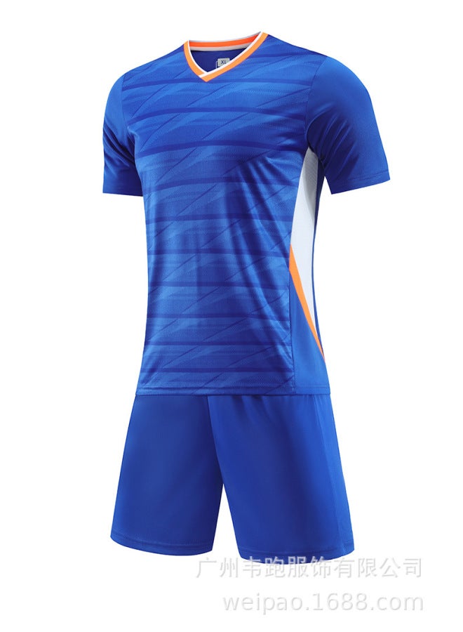 Colored Blue Football Jersey - Image 1