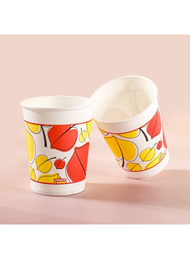 Yekee Disposable Paper Coffee Cups 80pcs/bag 250ml 20 Bags 1600pcs Jd-7136 - Image 3