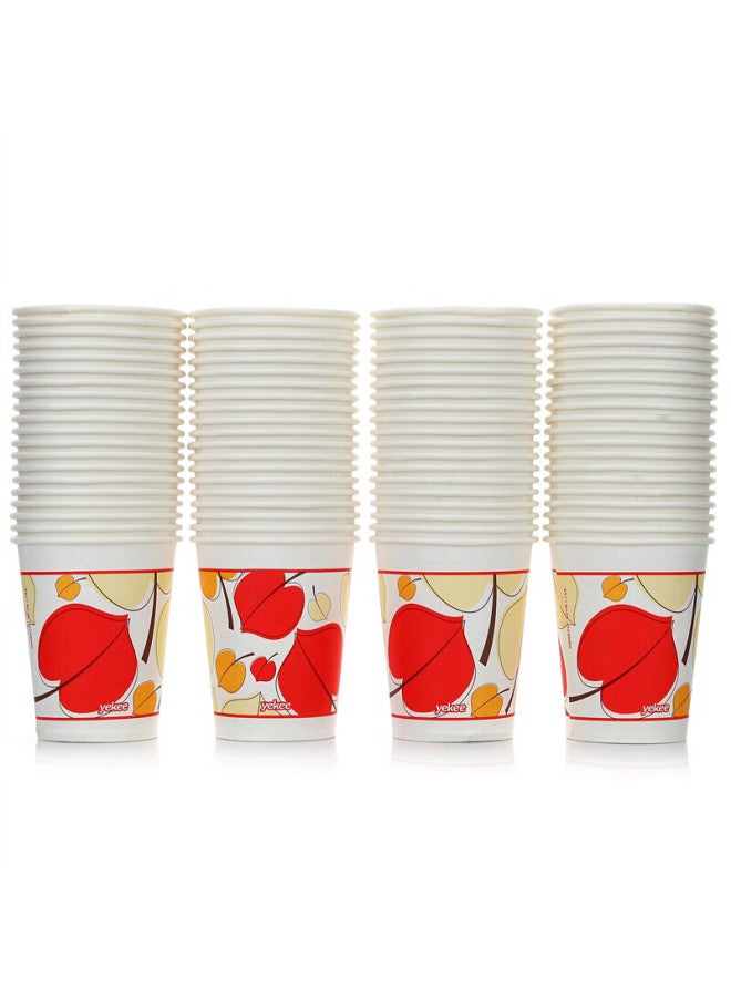 Yekee Disposable Paper Coffee Cups 80pcs/bag 250ml 20 Bags 1600pcs Jd-7136 - Image 1