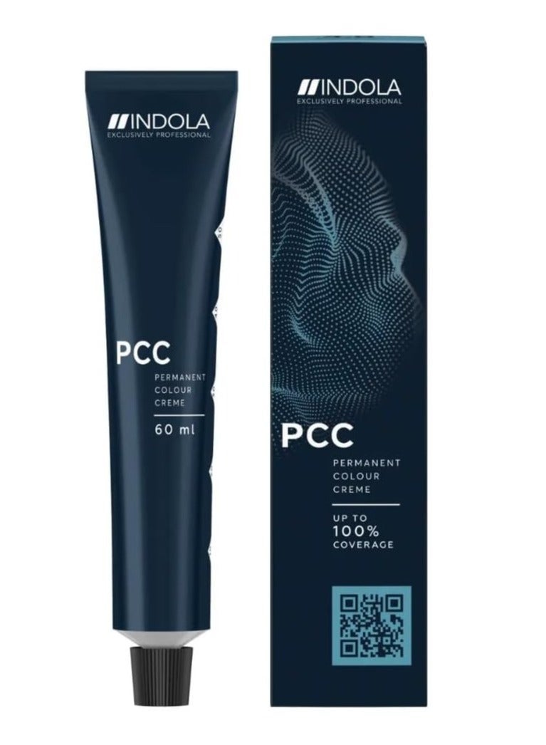 Indola PCC Permanent Hair Color Cream, Medium Brown 4.0, Professional Long-Lasting Hair Dye, 60ml Tube - Image 2