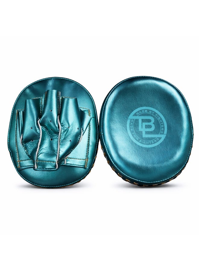 BLYSS Performance Gear Boxing Mitts PRO Metallic Blue - Image 1