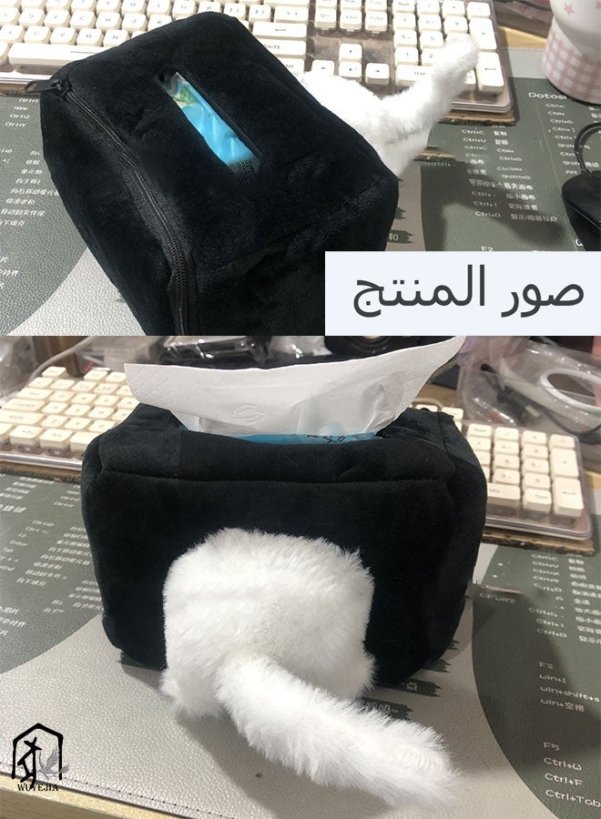 صندوق مناديل لطيف بتصميم هريرة لعوبة - Image 3