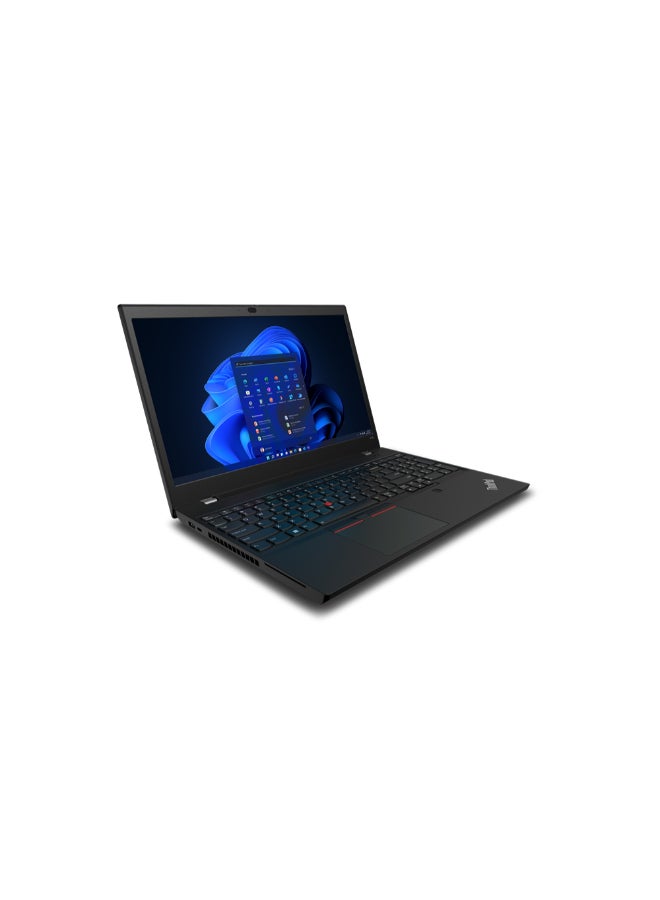 Lenovo ThinkPad P15V Laptop With 15.6-Inch Display, Core i7-12800H Processor/16GB RAM/512GB SSD/4GB NVIDIA Quadro T600 Graphics Card/Windows 11 English/Arabic Black - Image 3