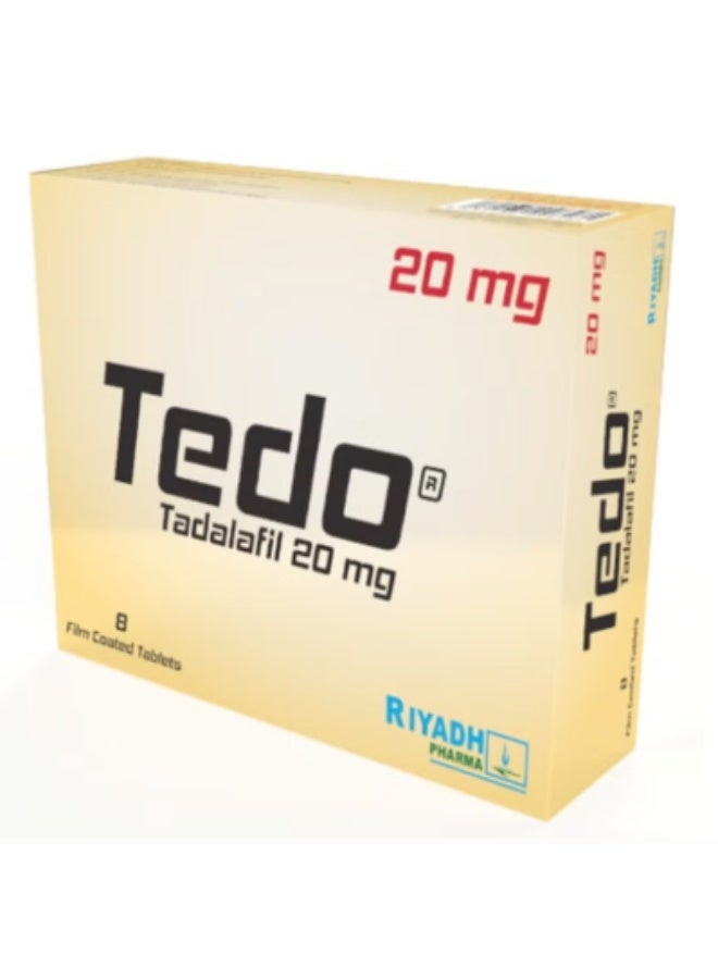 Tedo 20 mg 8 Tablets