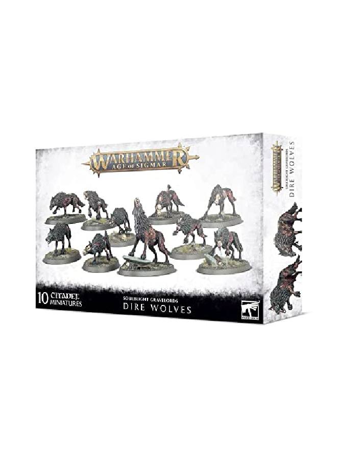 Games Workshop Soulblight Gravelords Dire Wolves Warhammer Age Of Sigmar - Image 2