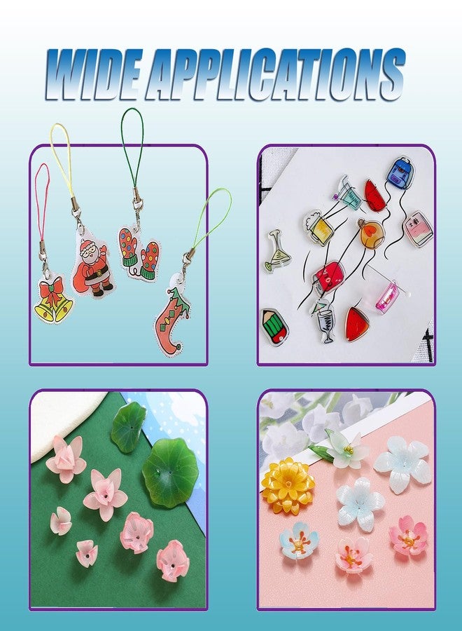 Bleidruck Printable Shrink Plastic Sheet Inkjet Compatible Shrinky Film for DIY Craft - Image 4