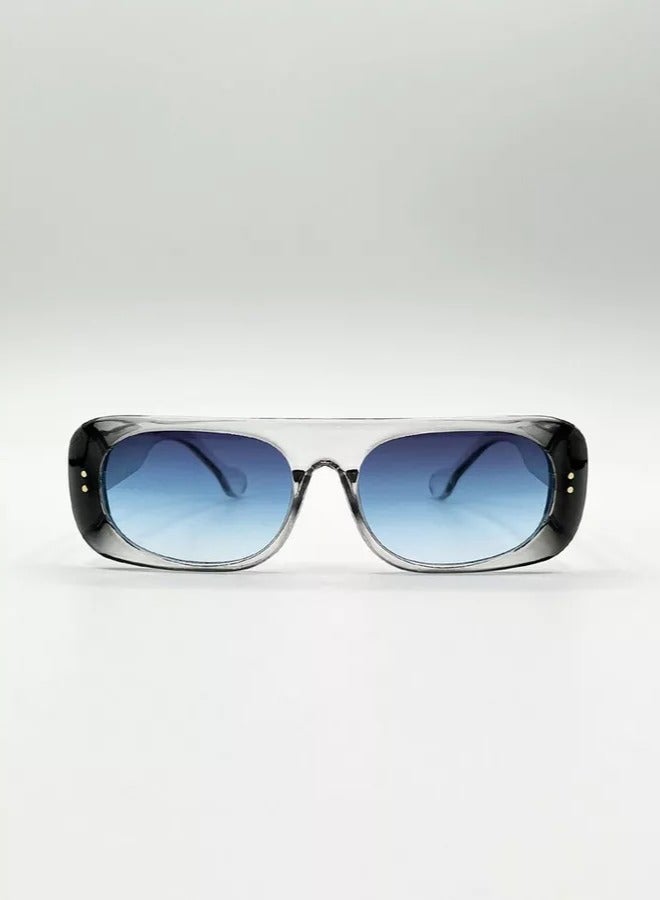 Casual Rectangular Sunglasses