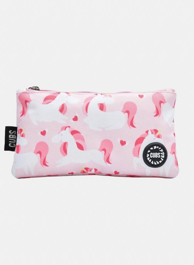 CUBS Big & Basic cute pink unicorn Pencil case - Image 1