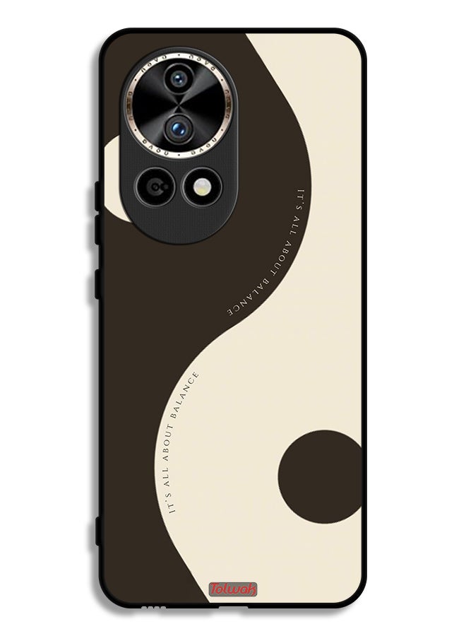Tolwak Huawei nova 12 Pro 5G Protective Case Cover Its All About Balance - Image 1