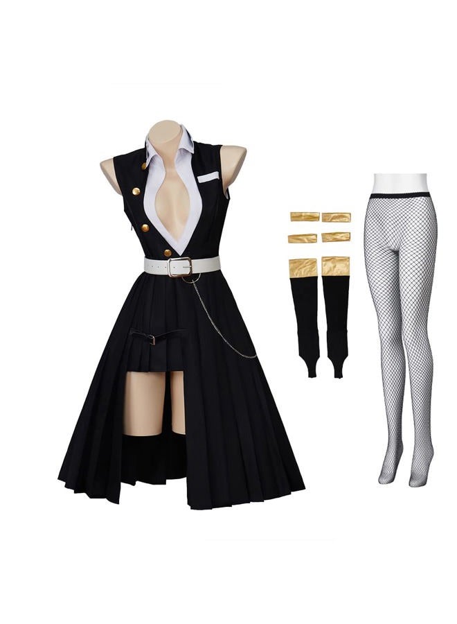 iSHOWcos Women's Uzui Tengen Cosplay Female Dress Costume Uniform Halloween Outfit (Female-XL, Women) - Image 1