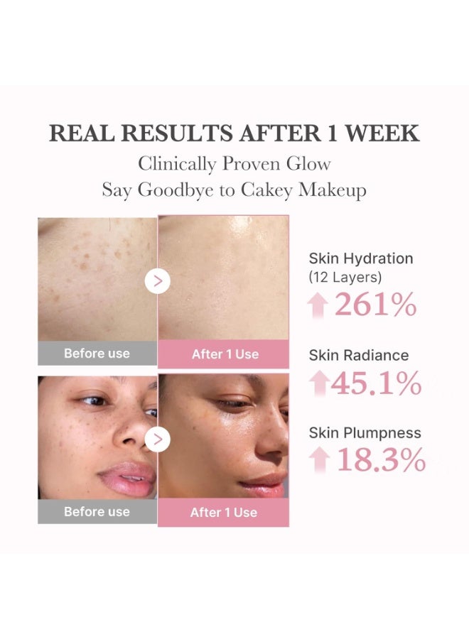 ميديكيوب سيروم PDRN فقاعات الكولاجين الوردي   بتركيز 99% - 95 مل - Image 5