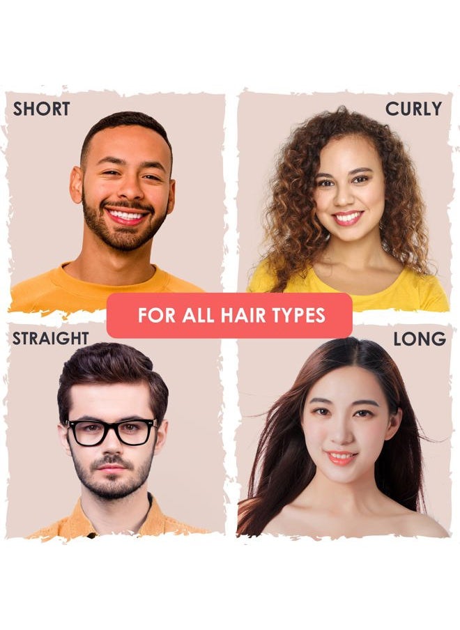 HAIR THICKNESS MAXIMIZER - Hair Fibers for Thinning Hair For Women, Men. Plant-Based Formula for Instant Hairline & Bald Spot Coverage. Non-Itchy, Easy to Wash Out (Grey) - Image 1