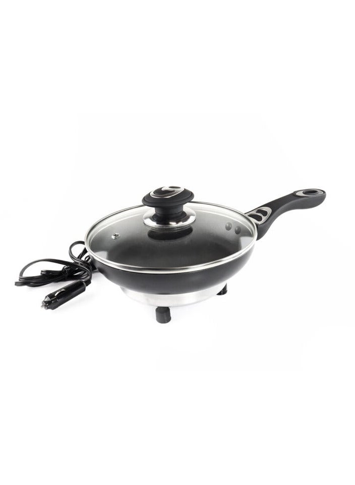 AMIO Electric frying Pan for car 20cm x 4cm 150W 12V - Image 1