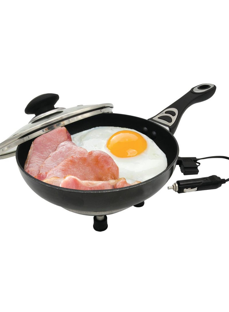 AMIO Electric frying Pan for car 20cm x 4cm 150W 12V - Image 2