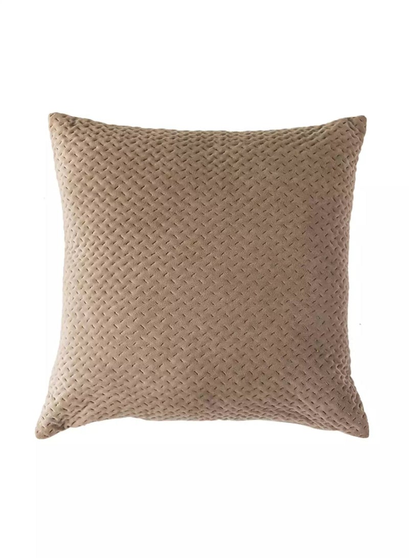 Solid Color Cushion Cover Without Filler  - Image 1