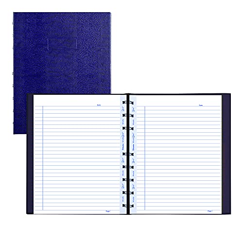 Blueline MiracleBind Notebook, 1-Subject, Medium/College Rule, Purple Cover, (75) 9.25 x 7.25 Sheets - Image 1