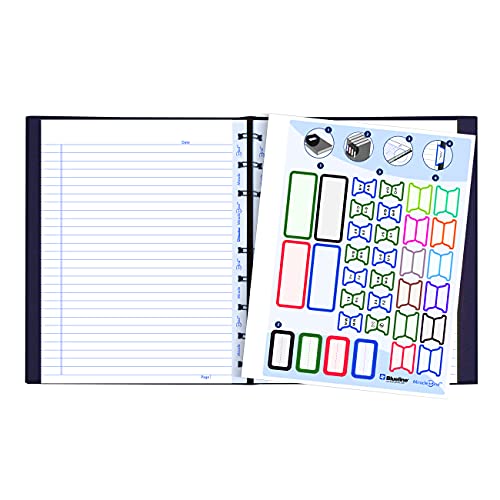 Blueline MiracleBind Notebook, 1-Subject, Medium/College Rule, Purple Cover, (75) 9.25 x 7.25 Sheets - Image 5