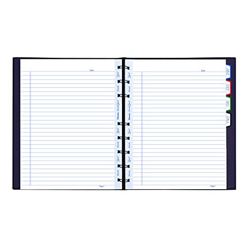 Blueline MiracleBind Notebook, 1-Subject, Medium/College Rule, Purple Cover, (75) 9.25 x 7.25 Sheets - Image 4