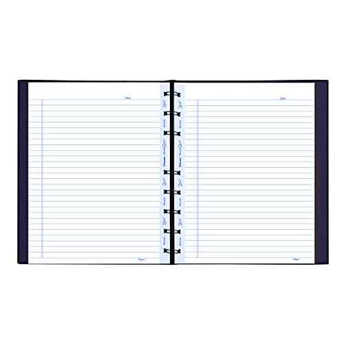 Blueline MiracleBind Notebook, 1-Subject, Medium/College Rule, Purple Cover, (75) 9.25 x 7.25 Sheets - Image 3