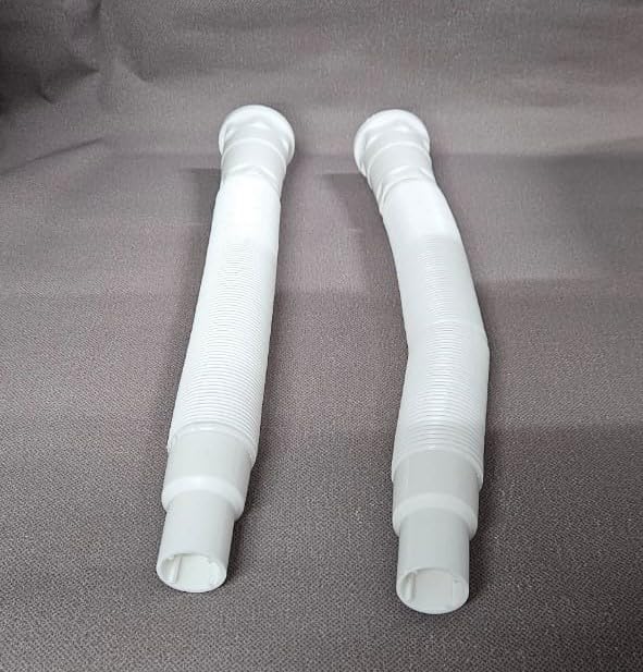 PVC Waste Pipe With Heavy Black Socket Flexible PVC Black Long Tail Waste Drain Pipe for Wash Basin Kitchen Kitchen Sink Water Pack of 1  - Image 4