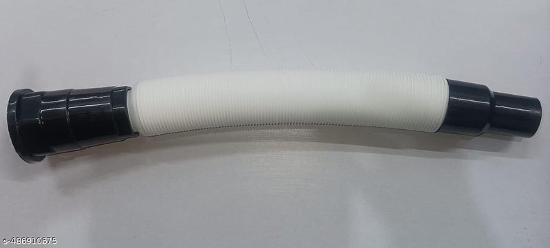 PVC Waste Pipe With Heavy Black Socket Flexible PVC Black Long Tail Waste Drain Pipe for Wash Basin Kitchen Kitchen Sink Water Pack of 1  - Image 2