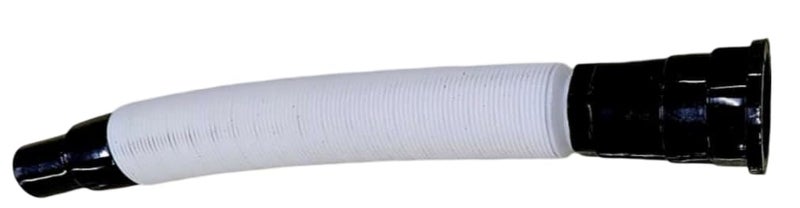 PVC Waste Pipe With Heavy Black Socket Flexible PVC Black Long Tail Waste Drain Pipe for Wash Basin Kitchen Kitchen Sink Water Pack of 1  - Image 1
