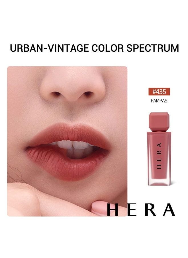 أحمر شفاه غير لامع، أحمر شفاه ناعم ومرطب، أحمر شفاه سائل مغذي Jennie Picked من Amorepacific (PAMPAS، لون شفاه غير لامع بودرة)