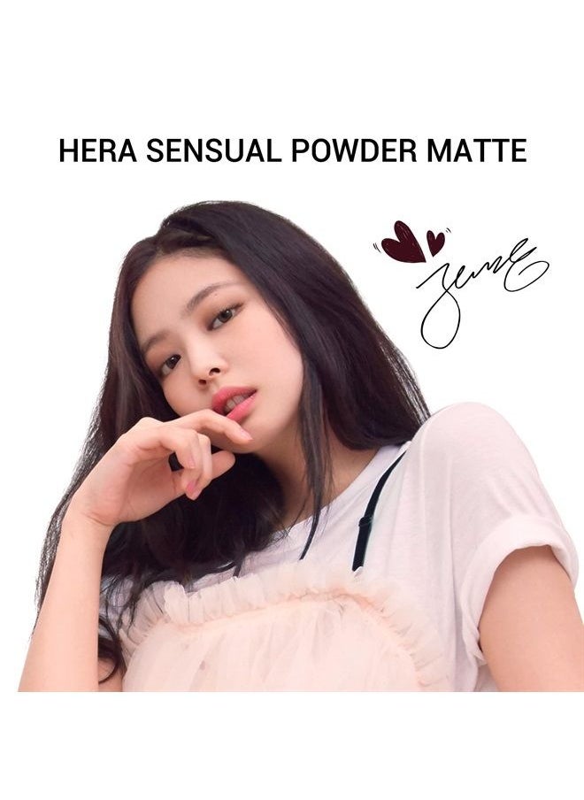 أحمر شفاه غير لامع، أحمر شفاه ناعم ومرطب، أحمر شفاه سائل مغذي Jennie Picked من Amorepacific (PAMPAS، لون شفاه غير لامع بودرة)