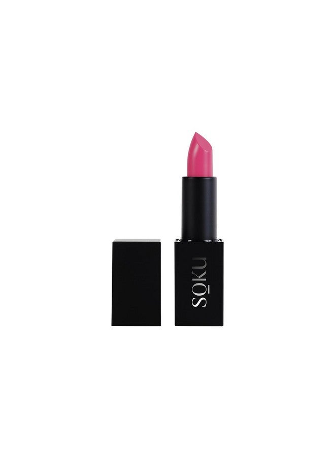 SOKU Censored Matte Long Lasting Lipstick For Women | Creamy Lipstick | Moisturising | Smooth Finish & Lightweight | One Swipe Pigmentation (Pink Fling 05) - 4.2 G - Image 1