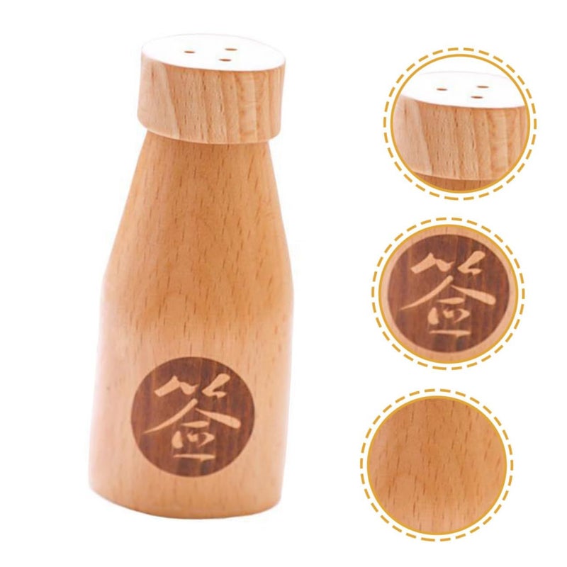Wooden Toothpick Holder Compact Dispenser Smooth Finish Anti-Fall Design Home Hotel Restaurant Office Cafe - Image 5