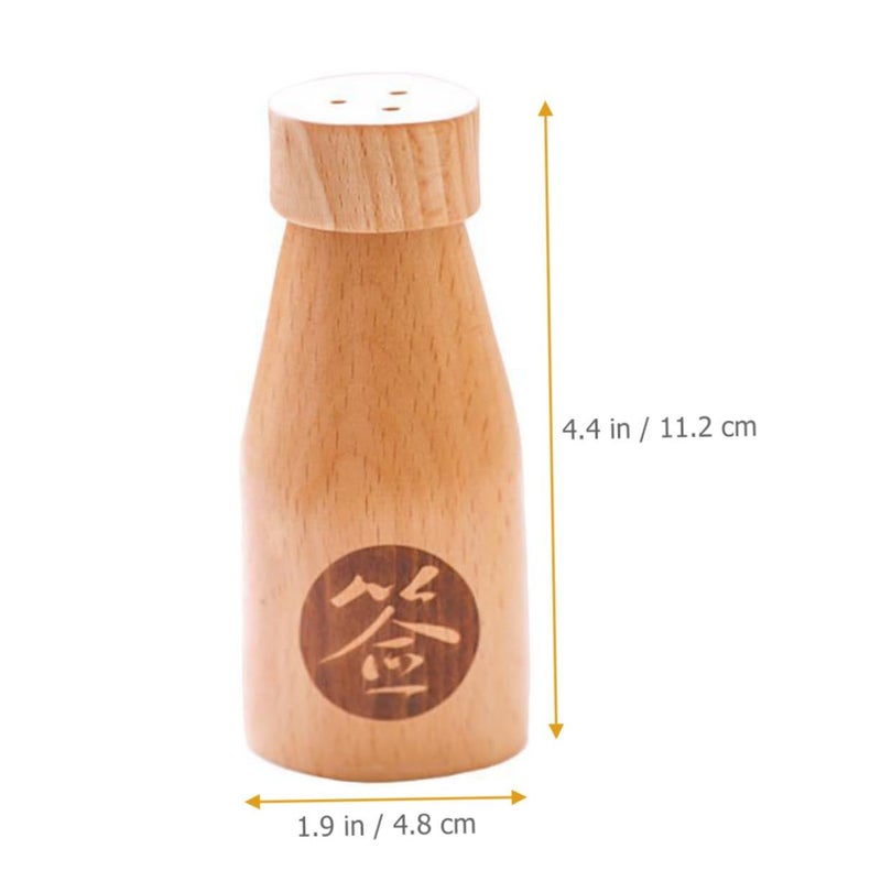 Wooden Toothpick Holder Compact Dispenser Smooth Finish Anti-Fall Design Home Hotel Restaurant Office Cafe - Image 4