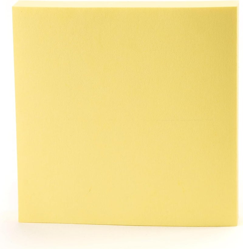Post It Notes Canary Yellow 3 x 3 in (76 x 76 mm) 654 | Yellow Color | Sticky Notes | For Note Taking, To Do Lists and Reminders | Clean Removal | No damage | Recyclable | 100 sheets/pad - Image 3