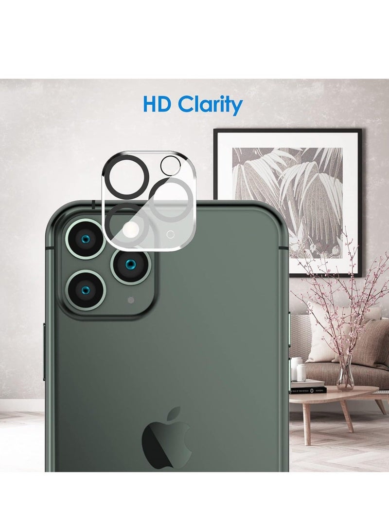 HuHa (2 Pack) for iPhone 13 Privacy Tempered Glass Screen Protector Anti-Scratch with Back Camera glass Alignment Frame Bubble Free Scratch Resistant  - Image 3