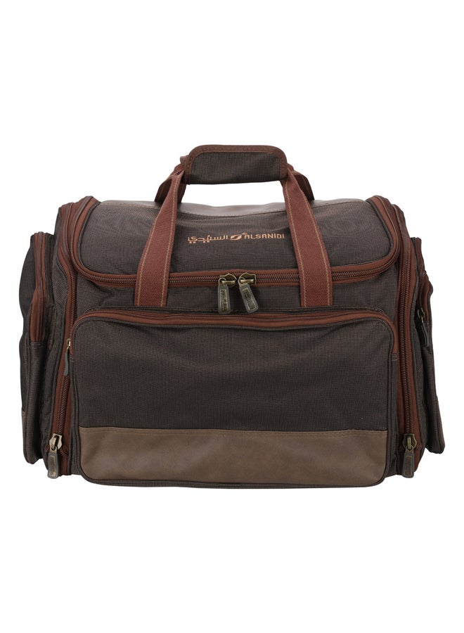 AL SANIDI Al-Mostawa bag for trips, Camping bag, Coffee Brown, Size 56*37*33.5Cm - Image 2