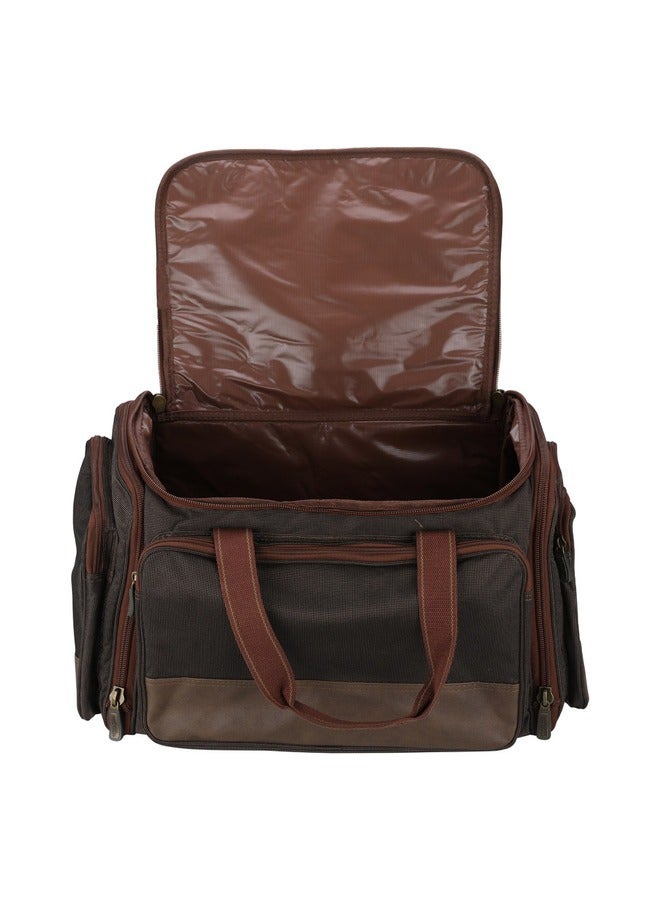 AL SANIDI Al-Mostawa bag for trips, Camping bag, Coffee Brown, Size 56*37*33.5Cm - Image 5