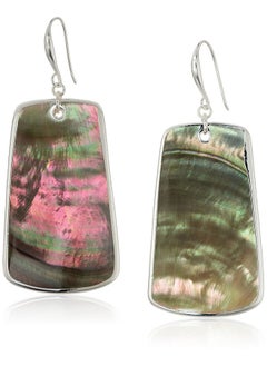 Large Sculptural Shell Rectangle Drop Earrings - pzsku/Z26E9830BFA9A3442021BZ/45/_/1735214675/1e8e7646-6b25-4e51-87b2-c0df043376ad