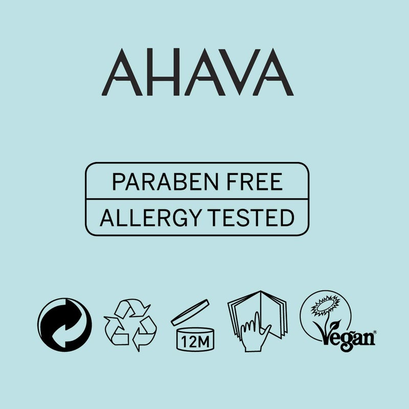 AHAVA شامبو معادن البحر الأحمر من AHAVA، 46% أكثر - شامبو لطيف مناسب لفروة الرأس لجميع أنواع الشعر، ينعّم، يلمع، يرطب ويغذي، غني بأوسموتير الحصري، والقطيفة، والألوة فيرا، 25 أونصة سائلة - Image 3