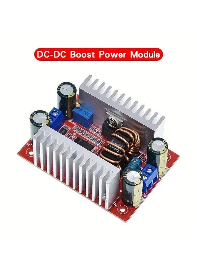 2pcs 400W DC DC Boost Power Module 15A Constant Current Voltage Converter - Image 5