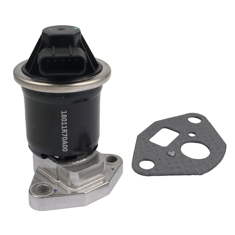 صمام EGR Autoround EGV1134 مناسب لسيارات هوندا أكورد 20082020 وكروس تور وبايلوت وأوديسي وريدجلاين وباسبور 20092015 وأكورا MDX وTL وRDX وTSX وRL وZDX 35L 37L V6 استبدال 18011R70A00