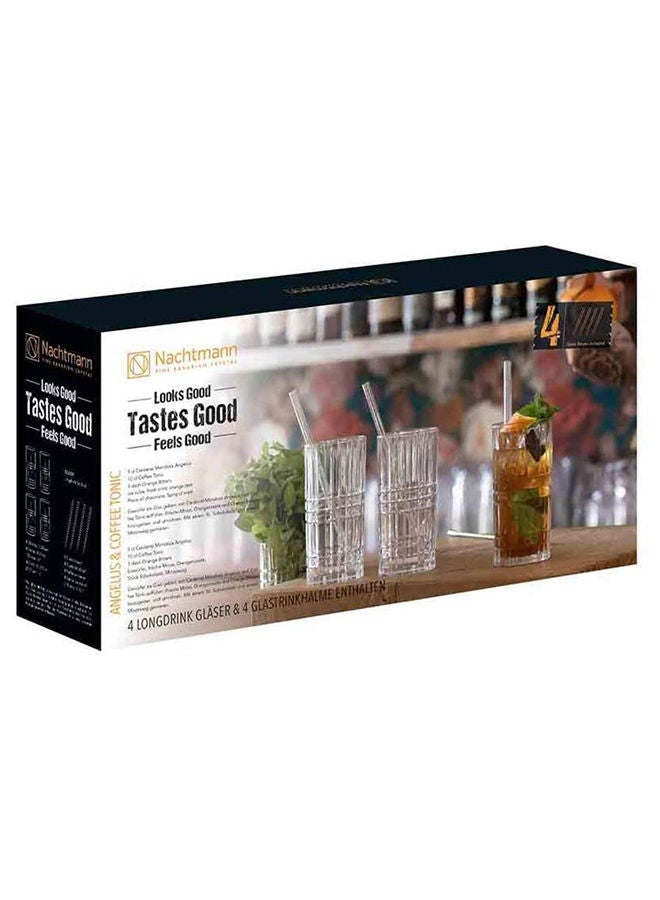 Nachtmann 4-Piece Square Juice Glass - Image 2
