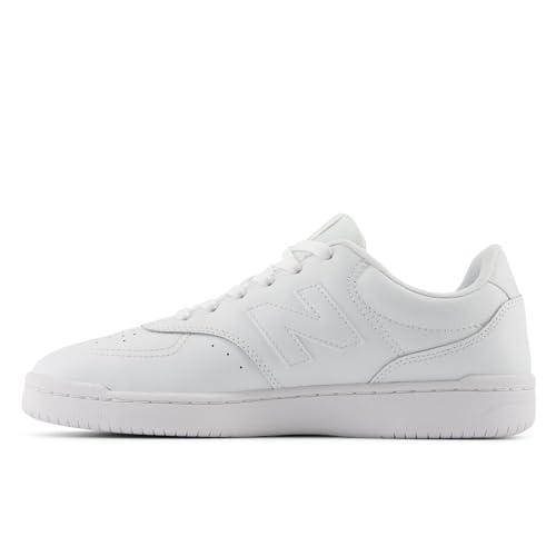New Balance Men's BB80 V1 Sneaker, White/White, 8 - Image 1