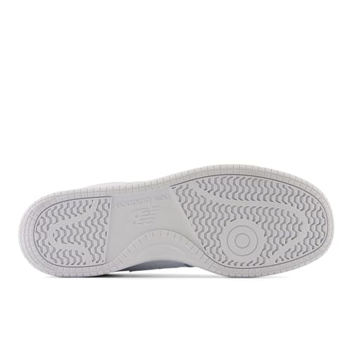 New Balance Men's BB80 V1 Sneaker, White/White, 8 - Image 5