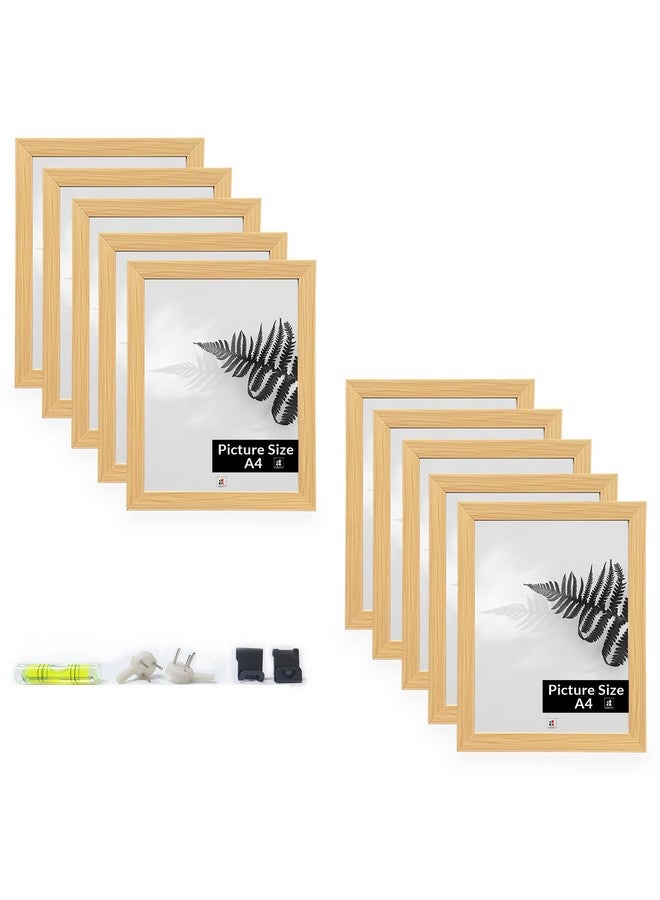 Art Street A4 Size Certificate, Document Photo frames Set Of 10 For Home Decoration, Living Room, Office Decoration (Size: 8" x 12") - Image 1